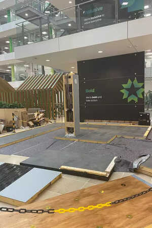 assembly of the Lloyds Banking Group escape vault