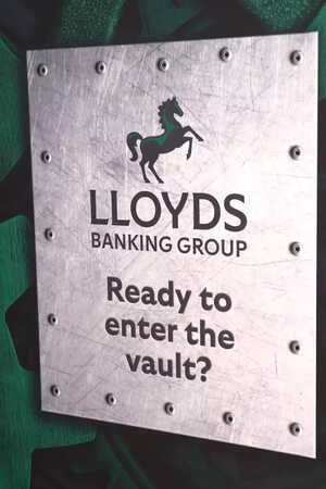 Lloyds Banking Group escape vault sign